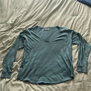 Madewell long sleeve green xs